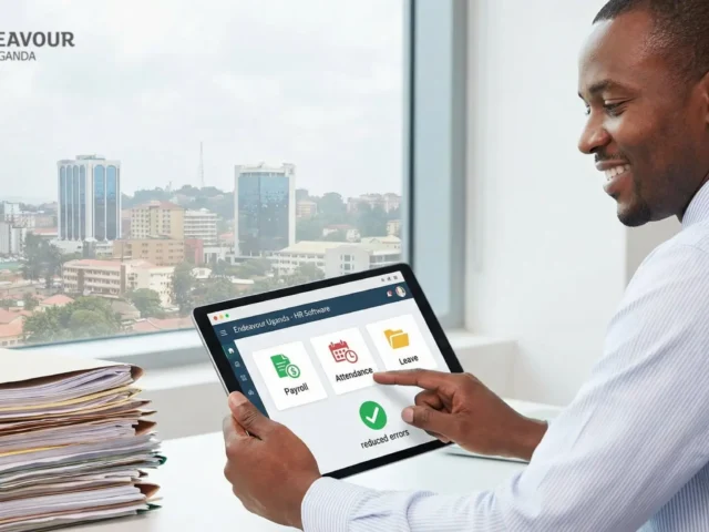 How HR Software in Uganda Reduces Manual Work and HR Errors